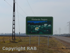 Entering the Wetlands region on the Arnhem Highway past Humpty Doo