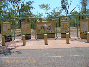 Kakadu Information Stop on the Arnhem Highay