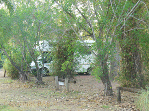 Apollo motorhome rental and hire at Cooinda in Kakadu National Park