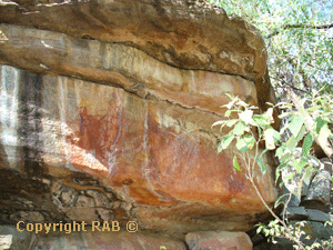 Ubirr aboriginal art site- for the promotion of Aboriginal tourism and learning Aboriginal living culture in Australia
