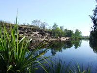 Koolpin Gorge to Twin Falls Trail in Kakadu