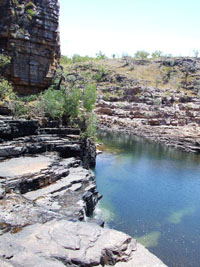 Koolpin Gorge to Twin Falls Trail in Kakadu